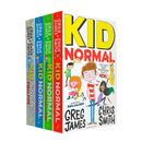 Kid Normal Serie 4 Bücher Sammlung Set von Greg James & Chris Smith-Alter 8-12-PB