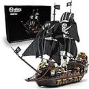 Nifeliz Black Hawk Pirates Ship Model Building Blocks Kits - Construction Set to Build, Model Set and Assembly Toy for Teens and Adult,Makes a Great Gift for people who Like Creative Play (1352Pcs)