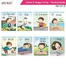 Jolly Kids Good & Happy Living The Physical Way Short Stories Books (Set of 8)| Physical & Mental Health Activity Book| Ages 2-7 Years