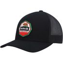 Men's Hurley Black Ultra Destination California Republic Trucker Snapback Hat