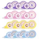 12 Pack White Out Tape Correction Tape, 39 Feet Each Corrections Wrong Writing Whiteout Tape for Students Office Supplies（Multicolor）