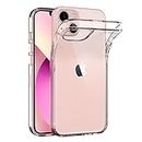 AICEK Coque Compatible avec Apple iPhone 13, Transparente Silicone Etui pour iPhone 13 Coque Housse Bumper Clear Case