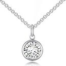 Philip Jones Crystal Necklace Created with Zircondia® Crystals