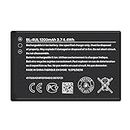 TQTHL 3.7V BL-4UL 1200mAh Replacement Battery for Nokia Microsoft Lumia BL-4UL Smartphone Mobile Phone Battery