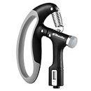 Wearslim Adjustable Hand Grip Strengthener With Resistance (10KG - 100KG), Hand Gripper Forearm Exercise Finger Exercise Power Gripper for Men & Women for Gym Workout With Counter - Assorted Color
