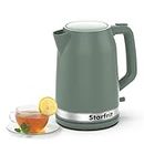 Starfrit Electric Kettle - 1.7L Capacity - Water Level Indicator - Automatic Shut-Off - 1500W – Sage