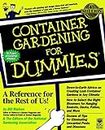 Container Gardening For Dummies®
