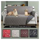 Sofa Slip Cover Quilted Throw Waterproof Sofa Covers Dog Pet Furniture Protector