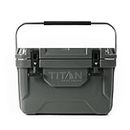 Arctic Zone 5-99203-02-09 Titan Deep Freeze 20Q Premium Ice Chest Roto Cooler with Microban Antimicrobial Protection, Grey