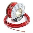 25 AMP Rated 2mm² Single Core Stranded Copper Cable 12v 24v Thin Wall Wire (10M 20M 50M 100M) (RED, 10M Coil)