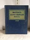 Motor's Auto Repair Manual 1959