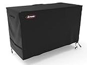 ATYARD 55-inch Outdoor Cover for Keter Unity XL Portable Table - UV Resistant, Breathable, All Weather (55" L x 24" W x 32" H)Black