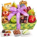 Happy Mother's Day Orchard Delight Fruit and Gourmet Basket