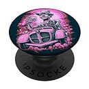 Women Like Cars Too T - Accesorios de coche para mujer, color rosa PopSockets PopGrip Intercambiable