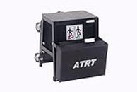 ATRT 400-LB Capacity Mechanic Roller Seat and Stool Combo, Black
