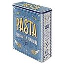 Nostalgic-Art Boîte de conservation rétro XL, Pasta – Idée de cadeau pour la cuisine, Grande récipient à céréale métallique, Design vintage, 4 l