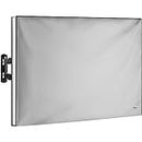 Outdoor TV Cover 80" - 85" inch - Universal Weatherproof Protector for Flat Screen TVs - Fits Most TV Mounts and Stands - Gray