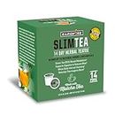 Rapidfire Slim Tea 14-Day Teatox Blend Natural Herbs and Botanicals for Weight Loss Pods, Supports Metabolism and Digestion, Reduces Bloat, 14 Count
