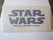 Cupones de ofertas especiales catálogo de Star Wars gran estado década de 1990 Star Wars 