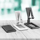 Foldable Tablet Mobile Phone Desktop Phone Stand Holder Adjustable Desk Brac-wf