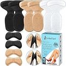 Reusable Heel Grips for Women Shoes, Heel Pads for Shoes That are Too Big, Self-Adhesive Heel Inserts, Heel Cushion Inserts to Prevent Blisters, Make Shoes Fit Tighter (10 Pieces in A Set)