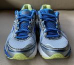 Brooks Adrenaline GTS 15 Running Shoes Womens Size 9 White Blue Green