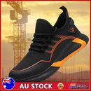 Lightweight Sports Safety Shoes Anti-iercing Steel Toe Crew Boots for Women Men