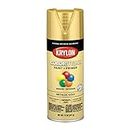 Krylon K05588007 COLORmaxx Spray Paint, Aerosol, Gold
