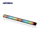 Aiyima Musik spektrum LED Audio-Pegel anzeige Verstärker Vu Meter Stereo Voice App Steuerung RGB für