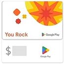 Google Play Gift code - give the gift of games, apps and more (Email or Text Message Delivery - CA Only) You Rock