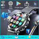 4g lte Netzwerk Android OS Smartwatch 1.39 "GPS 2 Kameras WiFi NFC Zugangs kontrolle Google Play App
