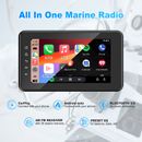 8" Marine Multimedia Player CarPlay Android Touchscreen for ATV Boat Golf Cart