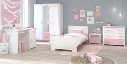 Kinderzimmer Mädchen Möbel komplett Set 5-tlg Einrichtung rosa Parisot Biotiful