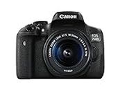 Canon EOS 750D Digital SLR Camera with 18 - 55 mm Lens (Renewed)