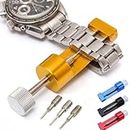 SHREE VALLV Watch Link Removal Tool Watch Strap Tool Professional Adjuster Remover Repair Tool Kit All-metal Strap Link Remover Tool With 3 Size Pins.