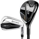 TaylorMade Golf Qi Combo Iron Set 4/5 Rescue 6-P, AW Steel Shaft Stiff Right Handed