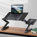 Adjustable Folding Laptop Desk Sofa Bed Computer Table Stand Lap Tray Portable