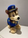 Build A Bear BAB TALKING Chase Paw Patrol con uniforme in costume, suono funzionante