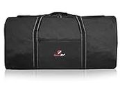 Roamlite XXL Extra Large Holdall - Very Big 2-X-L Cargo Duffle Bags for Travel, Storage or Laundry, Huge Sports Gym Kit & Equipment Bag - Polyester 86cm 34 Inch x36 cm x36cm 110 litres - Black RL34K
