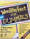 WordPerfect for Dummies de Dan Gookin (1998, libro de bolsillo) tienda #2419