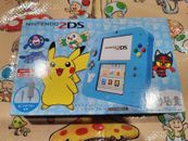 Japanese Nintendo 2DS Pokemon Sun & Moon Console Charger Box Pikachu | US Seller