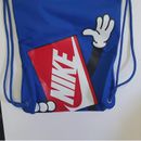 Nike Accessories | Nikekids' Graphic Drawstring Bag (12l)Nikemochila Con Cordn Y Estampado | Color: Blue | Size: Osbb