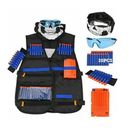 Kids Tactical Vest Kit for Nerf Guns N-Strike Elite Series For Boys & Girls Gift