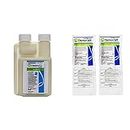 Syngenta 73654 Demand CS Insecticide, 8oz, Beige and Syngenta Demon WP Insecticide 2 Envelopes Containing 4 Water-Soluble 9.5 Gram Packets Makes 4 Gallons Cypermethrin 40%
