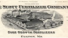 Antiguo membrete Elkton Maryland Scotts Fertilizer Company 
