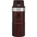 Stanley Classic Trigger Action Travel Mug 0.35L / 12OZ Wine ? Leakproof | Hot & Cold Thermos | Double Wall Vacuum Insulated Tumbler for Coffee, Tea & Water | BPA Stainless-Steel Travel Cup