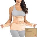 3 in 1 Postpartum Belly Support Recovery Wrap - Belly Band Belt for Postnatal, Maternity - Girdles for Women Body Shaper - Tummy Bandit Waist Shapewear