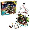 LEGO Ideas Pirates of Barracuda Bay 21322 Building Kit, Cool Pirate Shipwreck Model with Pirate Action Figures for Play and Display, Makes a Great Birthday (2,545 Pieces)