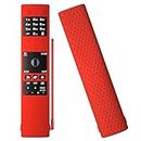 LG Smart TV AN-MR700 Remote Control Case, LG AN-MR700 Silicone Protective Cover with Lanyard(Red)