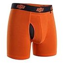 2UNDR NCAA Team Colors Men's Swing Shift Boxers (OSU Orange, X-Large)